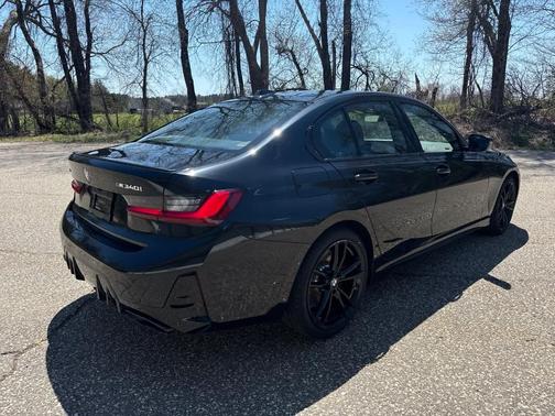 Black Sapphire Metallic 2024 BMW M340 i xDrive