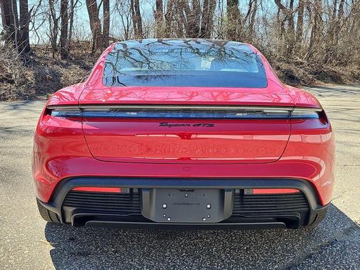 Carmine Red 2026 Porsche Taycan GTS