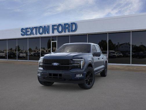 Antimatter Blue Metallic 2026 Ford F-150 Platinum