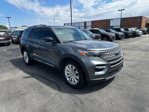 Carbonized Gray Metallic 2022 Ford Explorer Limited