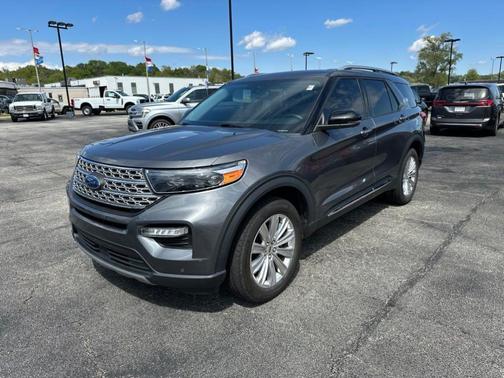 Carbonized Gray Metallic 2022 Ford Explorer Limited