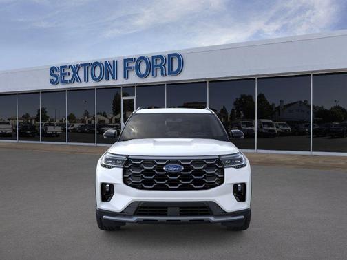 Star White 2026 Ford Explorer Platinum