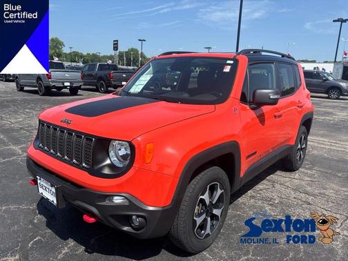 Omaha Orange Clearcoat 2020 Jeep Renegade Trailhawk