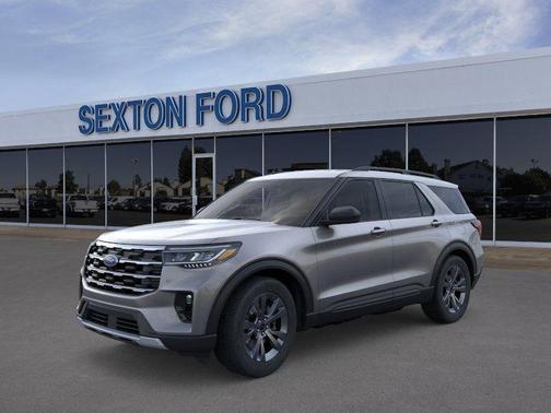 Carbonized Gray Metallic 2026 Ford Explorer Active