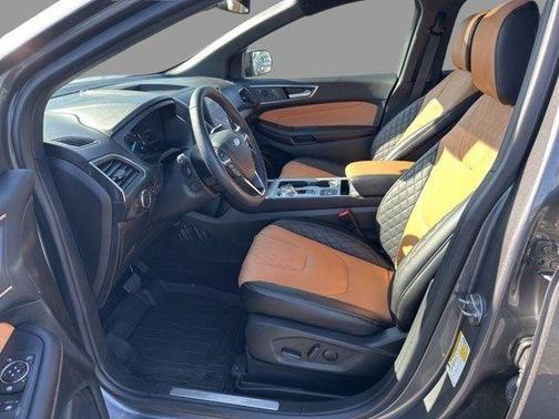Carbonized Gray Metallic 2024 Ford Edge Titanium