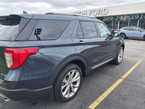 Stone Blue Metallic 2023 Ford Explorer Platinum