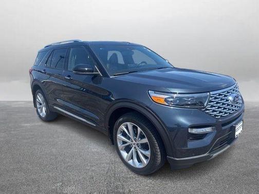Stone Blue Metallic 2023 Ford Explorer Platinum