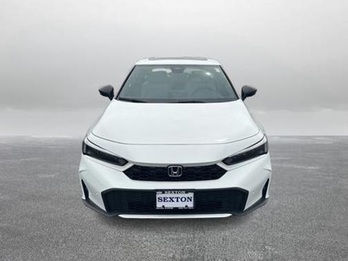 Platinum White Pearl 2025 Honda Civic Hybrid