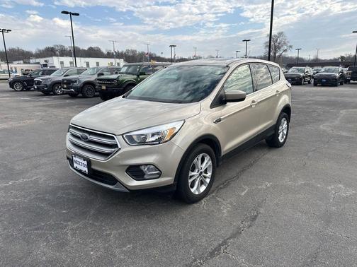 White Gold Metallic 2017 Ford Escape SE