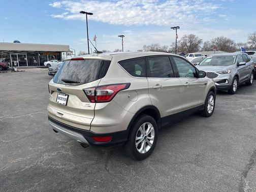 White Gold Metallic 2017 Ford Escape SE