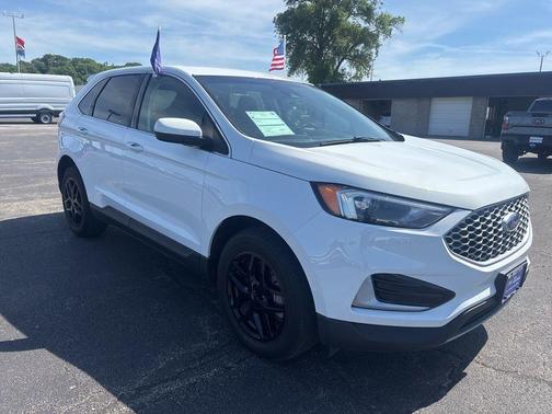Oxford White 2023 Ford Edge SEL