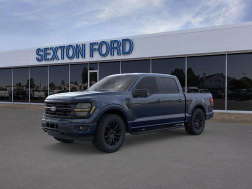 Antimatter Blue Metallic 2025 Ford F-150 XLT Truck