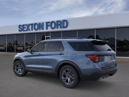Vapor Blue Metallic 2026 Ford Explorer Active