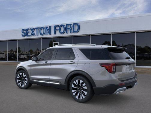 Carbonized Gray Metallic 2026 Ford Explorer Platinum