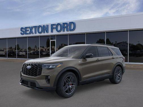 Gray 2026 Ford Explorer ST-Line