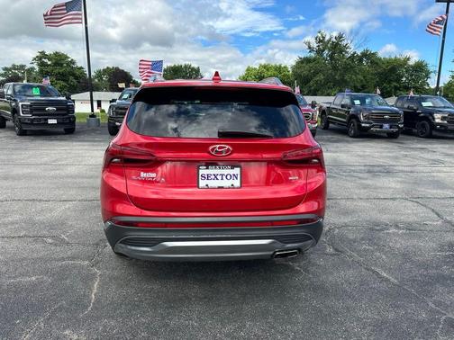 Calypso Red 2022 Hyundai SANTA FE SEL