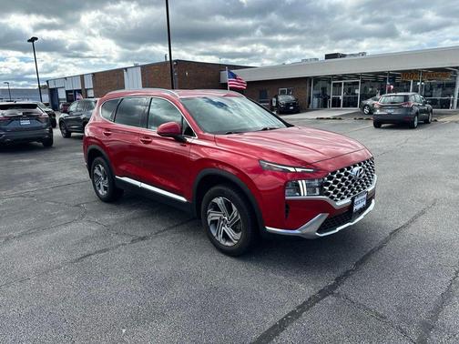 Calypso Red 2022 Hyundai SANTA FE SEL