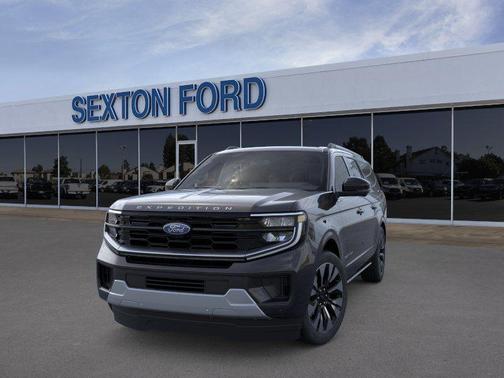 Agate Black Metallic 2025 Ford Expedition Max Platinum