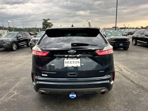 Stone Blue Metallic 2024 Ford Edge Titanium