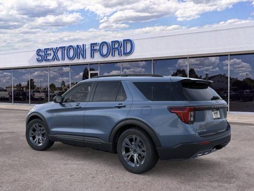 Vapor Blue Metallic 2026 Ford Explorer Active