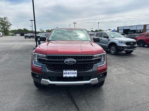 Ruby Red Metallic Tinted Clearcoat 2025 Ford Ranger XLT