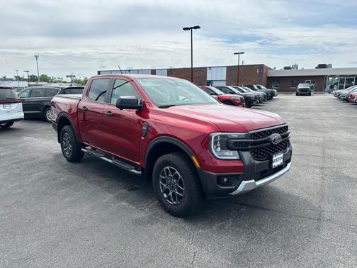 Ruby Red Metallic Tinted Clearcoat 2025 Ford Ranger XLT