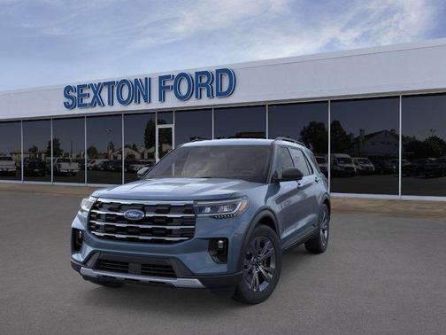 Vapor Blue Metallic 2026 Ford Explorer Active