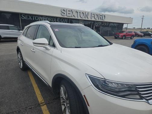 White Platinum Tri-Coat Metallic 2016 Lincoln MKX Reserve