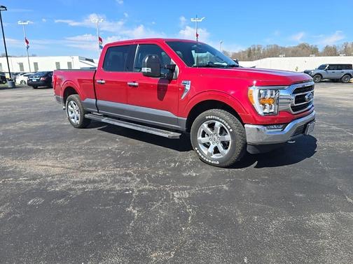 Rapid Red Metallic Tinted Clearcoat 2021 Ford F-150 XLT