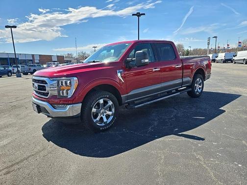 Rapid Red Metallic Tinted Clearcoat 2021 Ford F-150 XLT