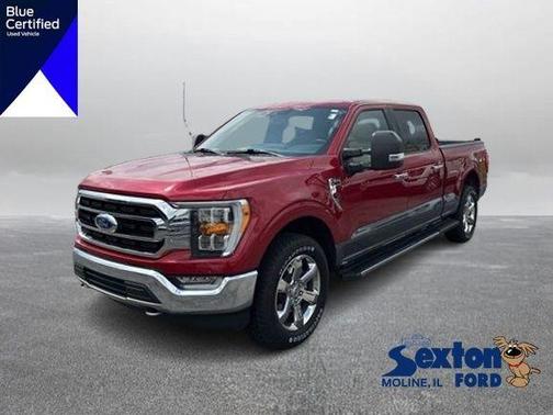 Rapid Red Metallic Tinted Clearcoat 2021 Ford F-150 XLT