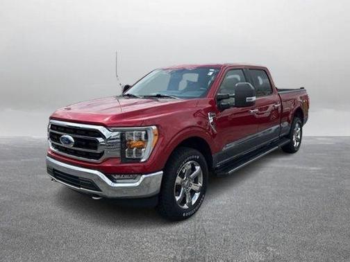 Rapid Red Metallic Tinted Clearcoat 2021 Ford F-150 XLT