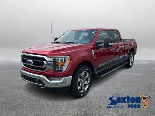 Rapid Red Metallic Tinted Clearcoat 2021 Ford F-150 XLT