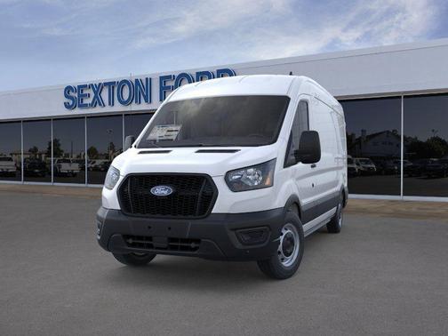 Oxford White 2026 Ford Transit-250 148 WB Medium Roof Cargo