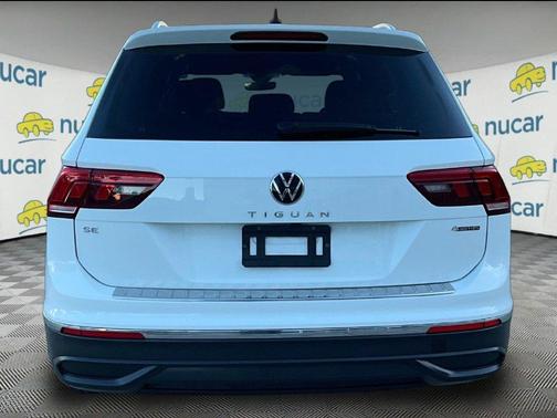 Pure White 2024 Volkswagen Tiguan 2.0T SE 4MOTION