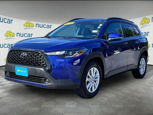 Blue Crush Metallic 2023 Toyota Corolla Cross LE
