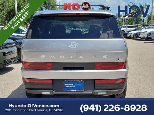Shimmering Silver 2026 Hyundai SANTA FE SEL 2.4