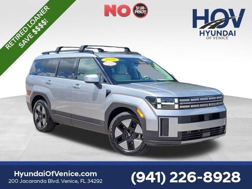 Shimmering Silver 2026 Hyundai SANTA FE SEL 2.4