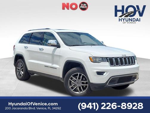 Bright White Clearcoat 2021 Jeep Grand Cherokee Limited