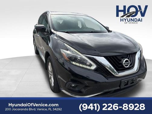 Magnetic Black Metallic 2018 Nissan Murano SL