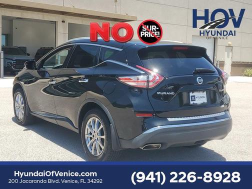 Magnetic Black Metallic 2018 Nissan Murano SL