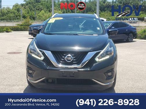Magnetic Black Metallic 2018 Nissan Murano SL