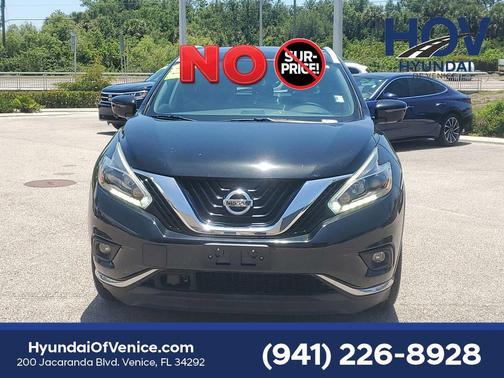 Magnetic Black Metallic 2018 Nissan Murano SL