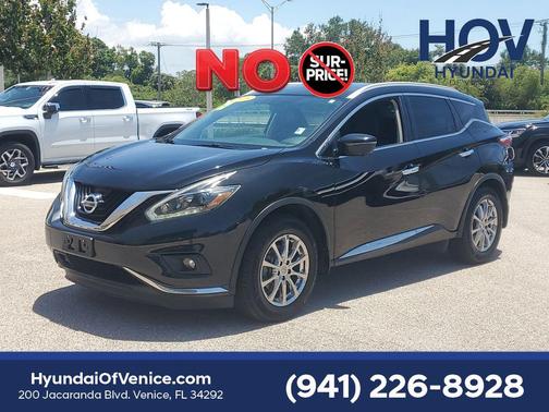 Magnetic Black Metallic 2018 Nissan Murano SL
