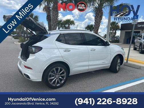 White Frost Tricoat 2026 Buick Encore GX Avenir
