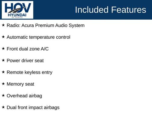 2019 Acura ILX Premium Package