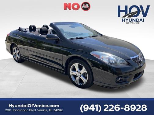 Black 2008 Toyota Camry Solara Sport