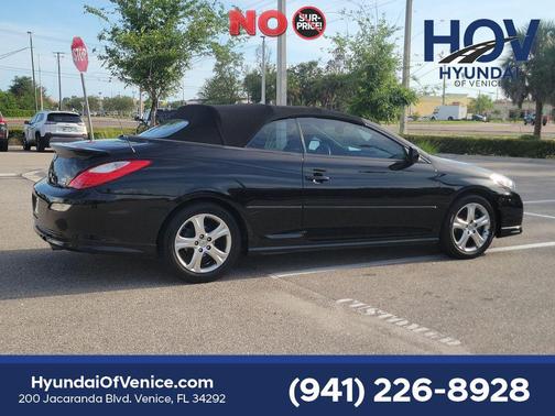 Black 2008 Toyota Camry Solara Sport