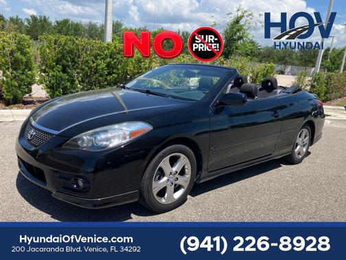 Black 2008 Toyota Camry Solara Sport