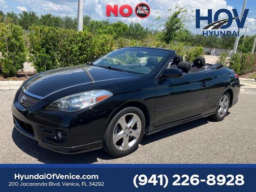 Black 2008 Toyota Camry Solara Sport